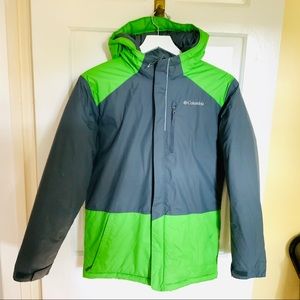 GIRLS COLUMBIA JACKET WITH HOOD